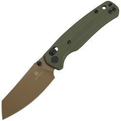 Bestechman Cicada's wing 10Cr15MoV OD Green BMK06C - KNIFESTOCK