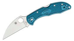 Spyderco Delica 4 Lightweight Niebieski C11FPWK390 - KNIFESTOCK