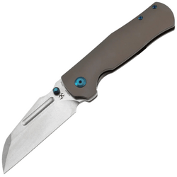 Kansept Dreadnaught Stonewashed CPM S35VN, Bronsanodiserad Ti - KNIFESTOCK