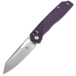 TENABLE KNIVES Shard Stonewashed 14C28N 0.14" / 3.5mm Purple G10 with Diamond Pattern T1006V5 - KNIFESTOCK