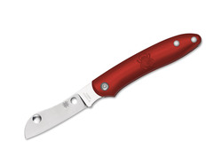 Spyderco Roadie Lightweight Red Slip Joint C189PRD - KNIFESTOCK