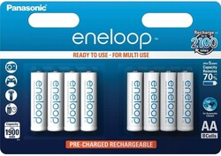 Panasonic Eneloop AA 8ks 3MCCE/8BE - KNIFESTOCK