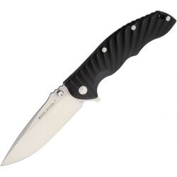 Real Steel T101 SE G10 černý, rýhovaný 7523 - KNIFESTOCK