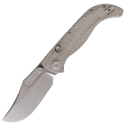 Vosteed Naga S35VN Stonewash Green Norplex UltreX™ Micarta A3902 - KNIFESTOCK