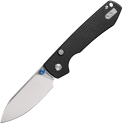 Vosteed Raccoon(Top Liner Lock) 14C28N Satin Black Micarta A2903 - KNIFESTOCK