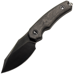 Kunwu STIFFY D. KNFS Limited Edition 50pcs VANADIS 4 DLC + Marble Carbon Fiber - KNIFESTOCK
