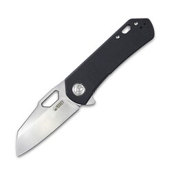 KUBEY Duroc Liner Lock Flipper Petit Couteau Pliant de Poche Manche Noir KU332A - KNIFESTOCK