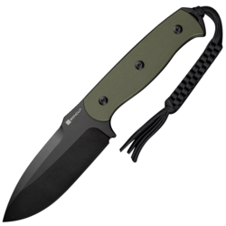 Sencut Toxodon SENCUT OD Green G10 Handle Black 9Cr18MoV Blade w kydex sheath S24036-2 - KNIFESTOCK
