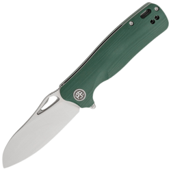 Petrified Fish PF868 Bunta Satin D2 Green G10 PF868GR - KNIFESTOCK