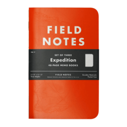 Field Notes Expedition Edition 3-Pack (Dot-graph, imperméable) FNC-17 - KNIFESTOCK
