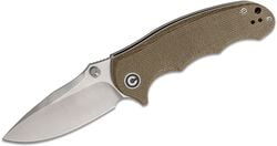 CIVIVI Hooligan Micarta Dark Earth C913A - KNIFESTOCK