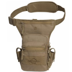 Pentagon MAX-S Gun Thigh Pouch K16023-03-Coyote-ONE SIZE - KNIFESTOCK