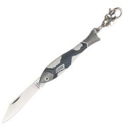 MIKOV rybička 130-NZn-1/DALMATIN vreckový nôž 5.5 cm - KNIFESTOCK