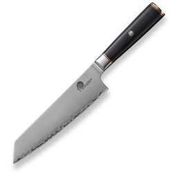 DELLINGER KIRITSUKE CHEF 195mm. OKAMI 3 COUCHES AUS10 K-HAUS8K - KNIFESTOCK