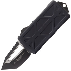 MICROTECH Exocet Tanto T/E Tactical Zwart 158-1T - KNIFESTOCK