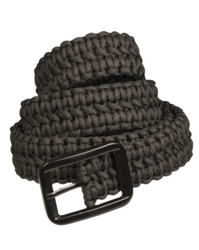 Mil-Tec PARACORD ÖV 40mm. fekete 130cm. 13117002-130 - KNIFESTOCK