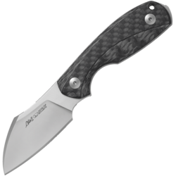 Coltello Viper a lama fissa con profilo Sheepfoot e spessore di 3,5 mm, Satin Finish. Manico in... - KNIFESTOCK