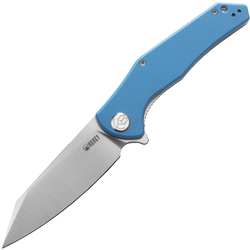 KUBEY Flash Liner Lock Flipper Összecsukható Kés Kék G10 Markolat KU158A - KNIFESTOCK