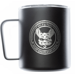Giant Mouse GM Camp Mug Black / SSU - KNIFESTOCK