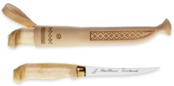 Marttiini Classic Filleting knife 10 stainless steel/birch/leather 610010 - KNIFESTOCK