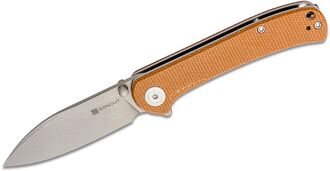 SENCUT Scepter Brun Micarta/Stonewashed 9Cr18MoV SA03D - KNIFESTOCK