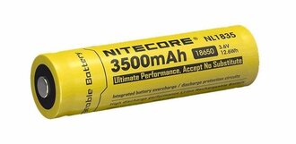 Nitecore NL1835 Oplaadbare Li-Ion Batterij 18650, 3500 mAh - KNIFESTOCK