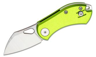 GIANT MOUSE ACE Nibbler Aluminium Vert GM-NIBBLER-ALU-GREEN - KNIFESTOCK