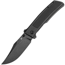 Kansept knivar Bison Blackwash CPM S35VN Blackwash Titan med Frag Mönster K1 - KNIFESTOCK