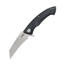 KUBEY New Anteater Nest Liner Lock Couteau Pliant, Lame D2, Manche G10 Noir KU212A - KNIFESTOCK