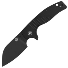 QSP Knife Chefmaster Pocket knife Blade:14C28N, dark coating, G10, Linerlock QS163-A2 - KNIFESTOCK