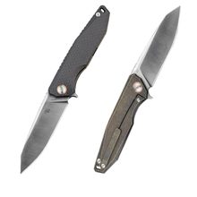 CH Knives 3004-CP D2 Titane & Fibre de Carbone - KNIFESTOCK