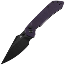 Tenable Knives Fenrir Blackwash 14C28N, Lila G10 - KNIFESTOCK
