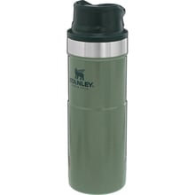 STANLEY Classic series Thermo Cup 470ml Hammertone Green - KNIFESTOCK
