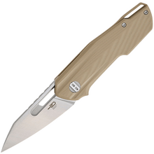 Bestech Knives Toddler Satin+stonewash 14C28N G10 Beige BG64C - KNIFESTOCK