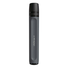 LIFESTRAW Personal Water Filter Straw Dark Gray LSPSPDGWW - KNIFESTOCK