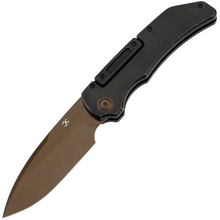 Kansept Hazard Rose Gold Belagd CPM S35VN, Blackwash Ti - KNIFESTOCK