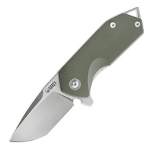 KUBEY Campe Nest Liner Lock Couteau EDC Flipper Manche OD Vert G10 KU203B - KNIFESTOCK