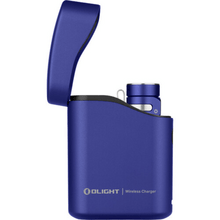 Olight Baton 4 Premium Edition Flashlight with Wireless Charging Case (Regal blue, 1300 Lumens) - KNIFESTOCK