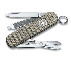 Victorinox 0.6221.4031G Classic SD Precious Alox, Infite Grey - KNIFESTOCK