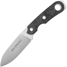 Viper BASIC3 Spear Point Satin CPM Magnacut, Dark Matter Carbon Fiber, Kydex VT4034FCM - KNIFESTOCK