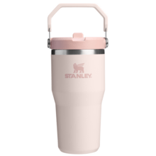 Stanley Termofľaša s integrovanou slamkou 600 ml The IceFlow™ Flip Straw 2.0 Tumbler Rose Quartz - KNIFESTOCK