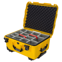 Nanuk 950 Case w/padded divider - Yellow 950S-020YL-0A0 - KNIFESTOCK