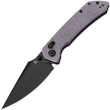 Tenable Knives Fenrir Black Stonewashed Nitro V, Lila Micarta T1034V4 - KNIFESTOCK