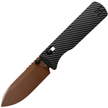 Vosteed Vombat M390 Copper Dune Aluminum Black A4107 - KNIFESTOCK