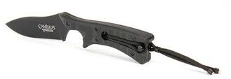 Camillus Tyrant™, D2 Stalen Lemmet, Zwarte G10 Handgrepen, Leren Schede 19144 - KNIFESTOCK
