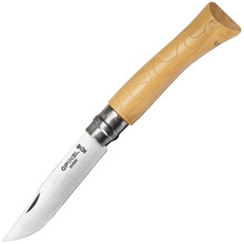 Opinel VRI N°07 Inox Nature Motív Hullámok 254238 - KNIFESTOCK