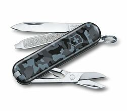 VICTORINOX Classic SD Navy Camouflage blister 0.6223.942B1 - KNIFESTOCK