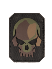 Mil-Tec PATCH 3D SKULL PVC M.KLETT tarn SM 16832020 - KNIFESTOCK