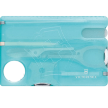 Victorinox SwissCard Nailcare, transparent ice blue 0.7240.T21 - KNIFESTOCK
