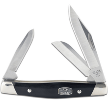Buck Cadet®, Black/Nickel Silver BU-0303BKS1 - KNIFESTOCK